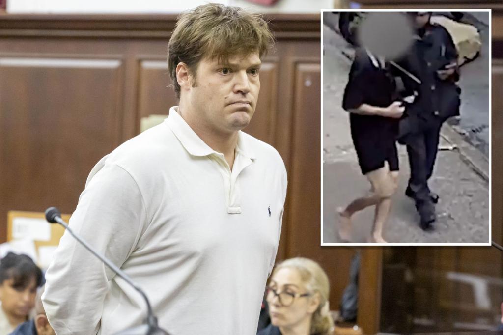 Crypto bigwig accused of torture of bitcoin dealer in NYC townhouse sports scowl as he’s thrown behind bars without bail