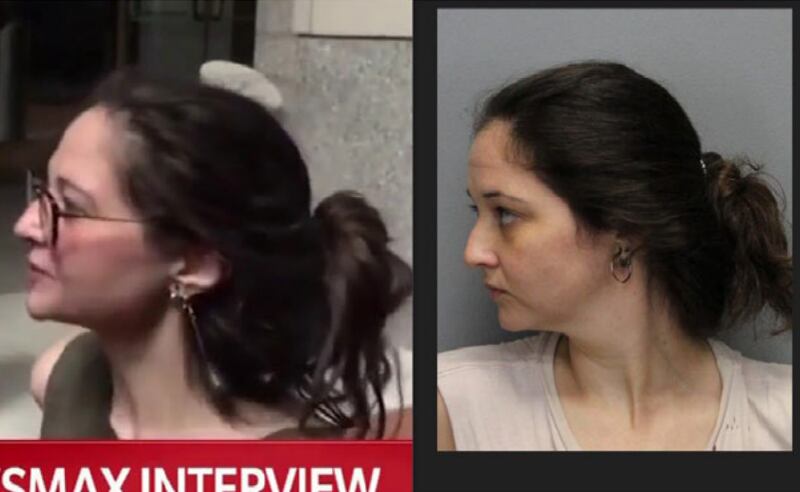 Washington D.C. resident Emily Gabriella Sommer allegedly spit on Ed Martin earlier this month.