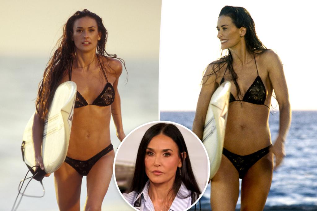 Demi Moore made one big demand before shooting iconic bikini scene in ‘Charlie’s Angels: Full Throttle’