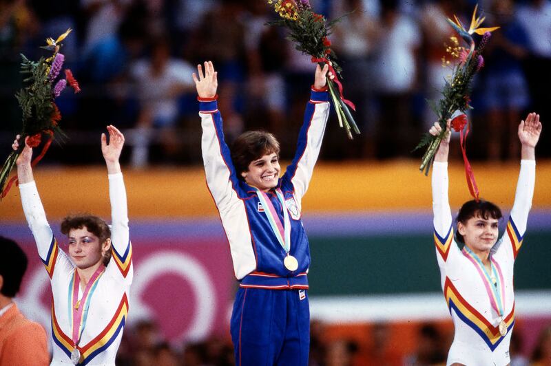 Mary Lou Retton at the 1984 Summer Olympics