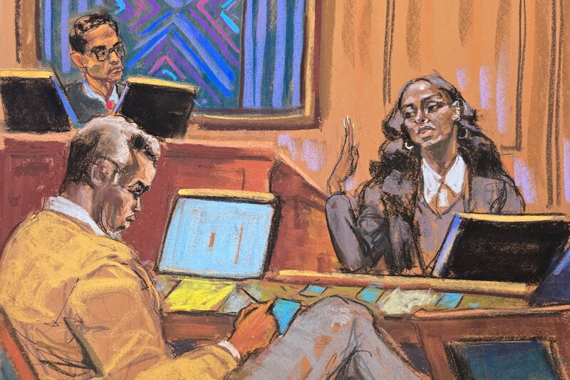Singer Dawn Richard testifies about seeing Sean 