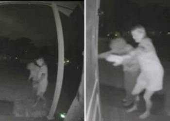 Doorbell Cam Films Woman Racing To Help 93-Year-Old Neighbor During Tornado