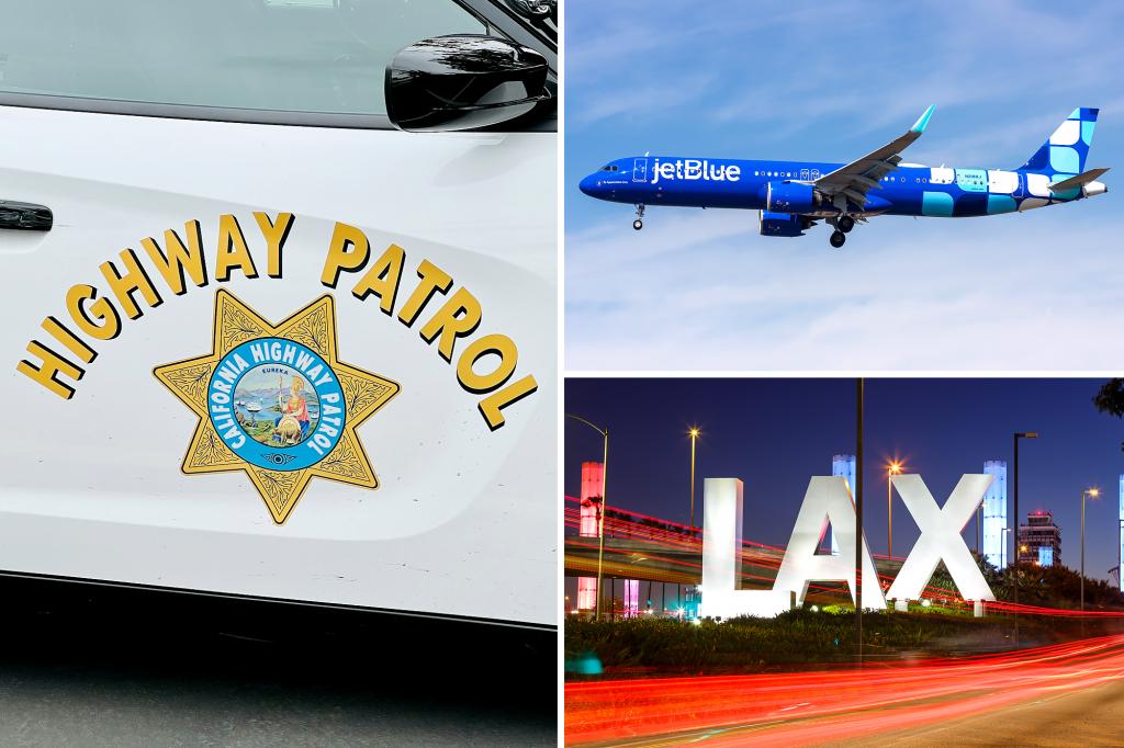 Drunk ex-cop accused of slapping male flight attendant’s butt after professing his love on JetBlue plane