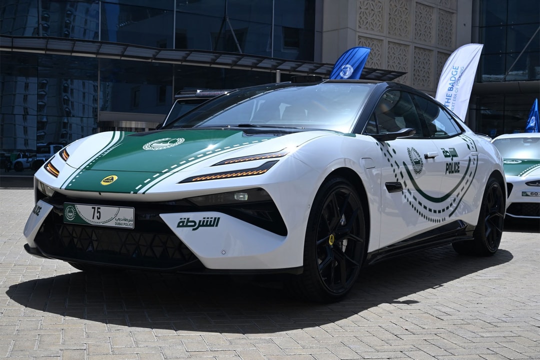 Dubai Police Add Lotus Emeya-S to Luxury Patrol Fleet