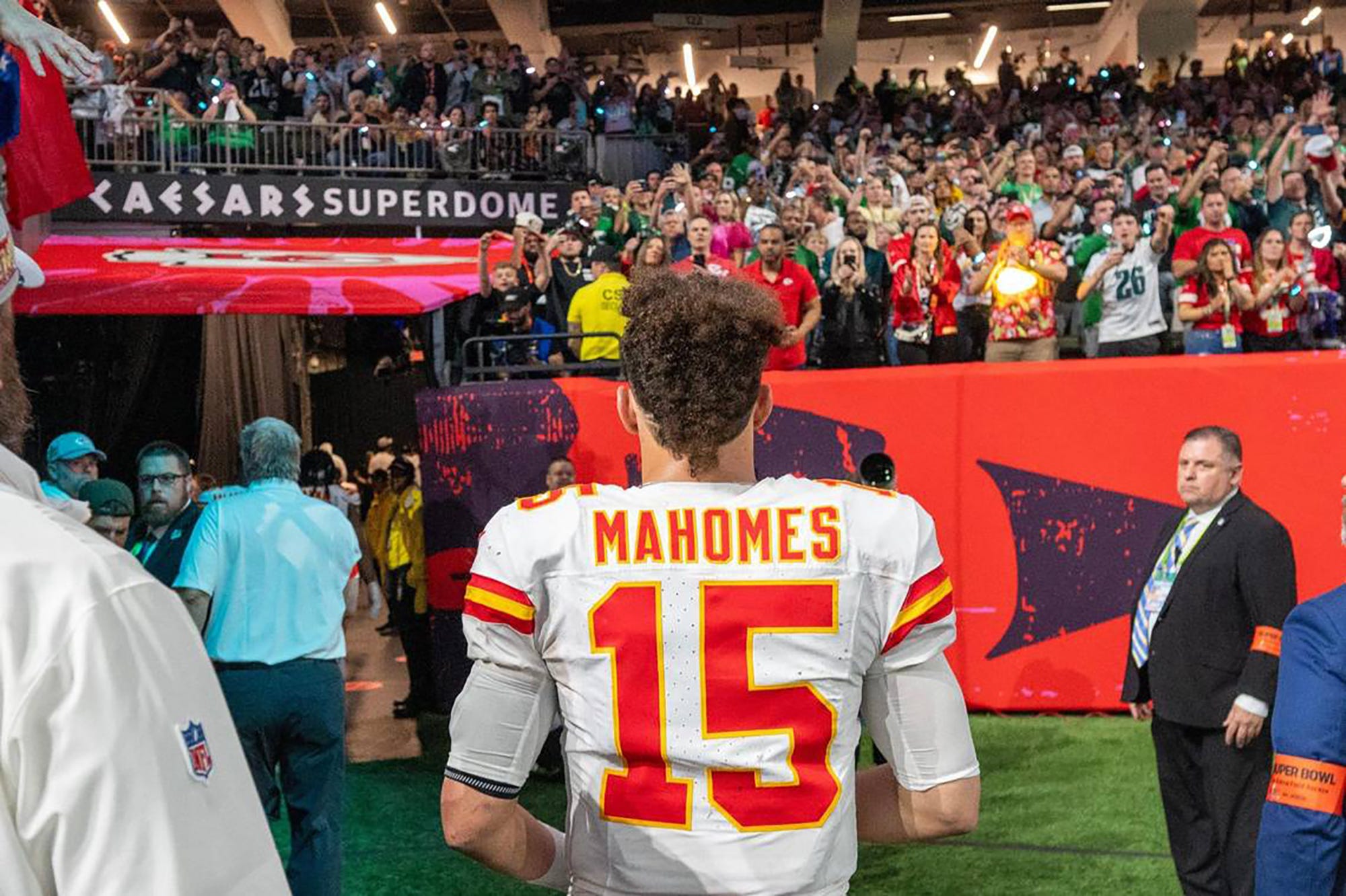 Kansas City Chiefs quarterback Patrick Mahomes