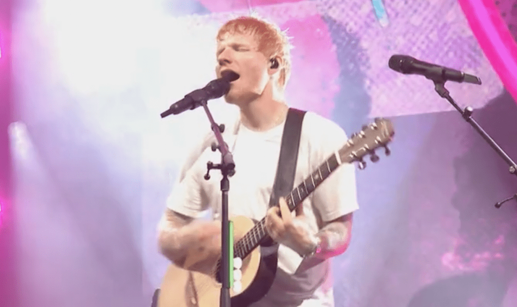 Ed Sheeran Makes Surprise Appearance At BBC Music Festival In Liverpool