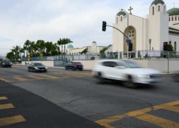 Father handed gun to son in alleged drive-by gang killing, LAPD says