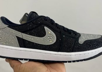 First Look at the $1,000 USD Swarovski x Air Jordan 1 Low OG