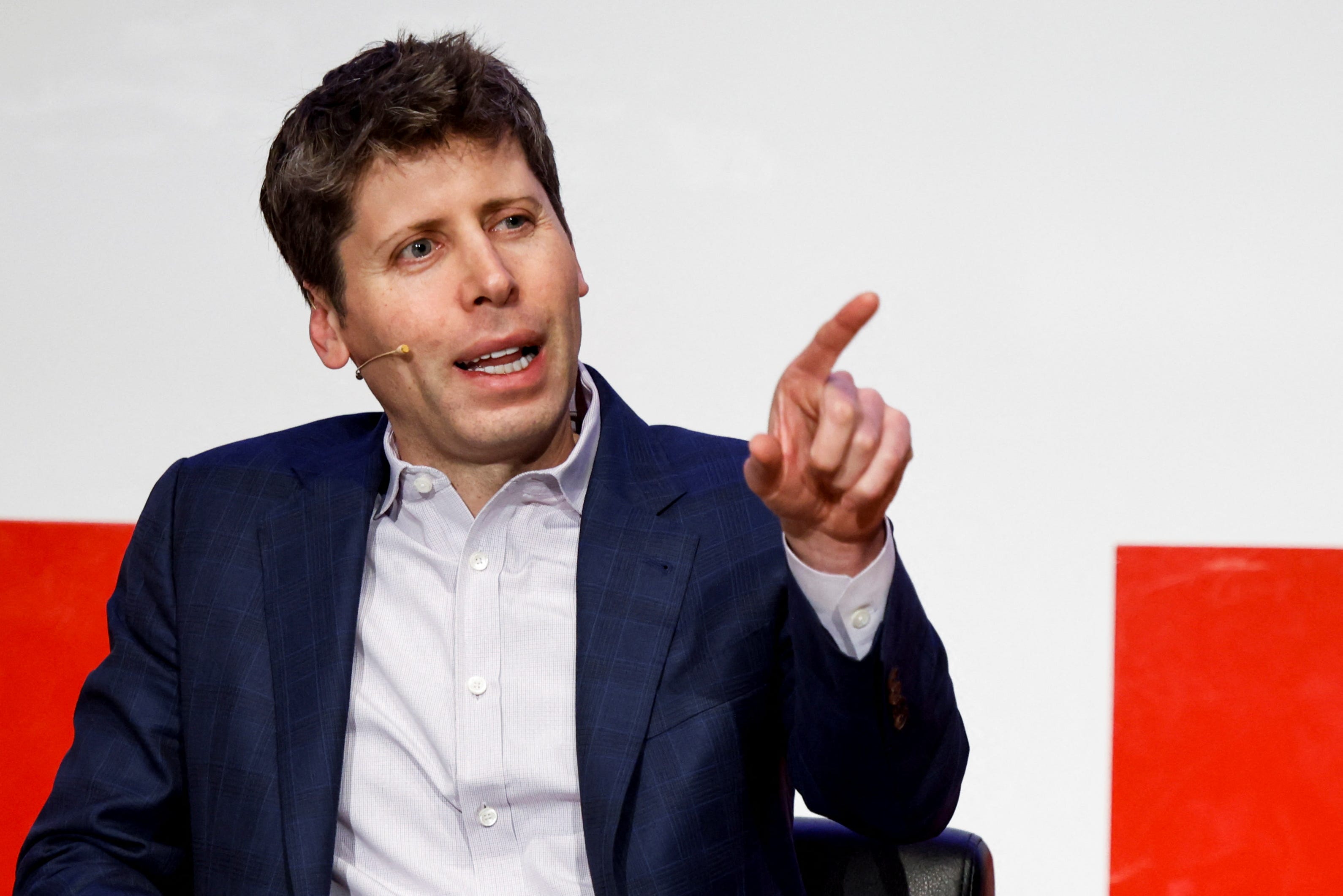 OpenAI's Sam Altman discusses AI at a university in Berlin