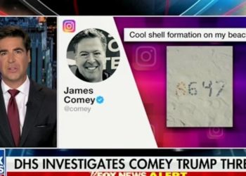 Fox Hosts Lose Their Mind Over James Comey’s ‘86 47’ Picture