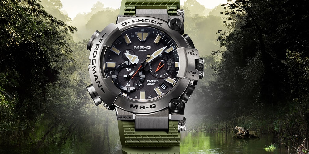 G-SHOCK Expands FROGMAN Line with MRGBF1000 “Goliath Frogman”