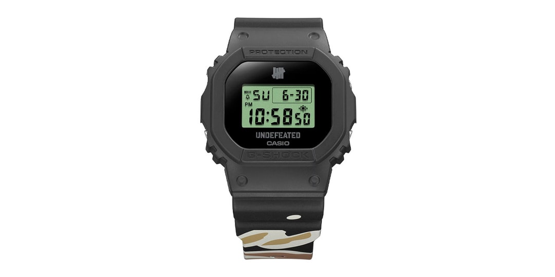 G-SHOCK and UNDEFEATED Reunite for Limited-Edition DWE5600UD Watch