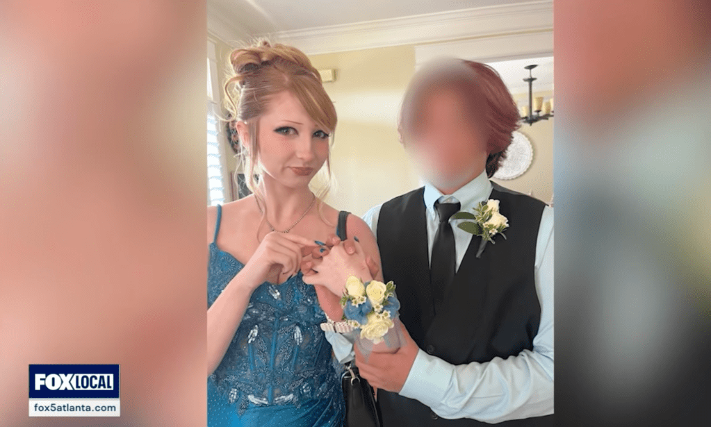 North Cobb Christian School senior Emily Wright took her transgender male friend as her date to prom.