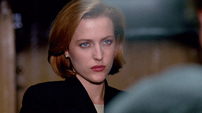 Gillian Anderson in "The X-Files"