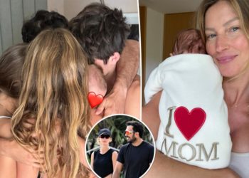 Gisele Bündchen shares first photo of newborn son with Joaquim Valente on Mother’s Day: ‘Heart is full’