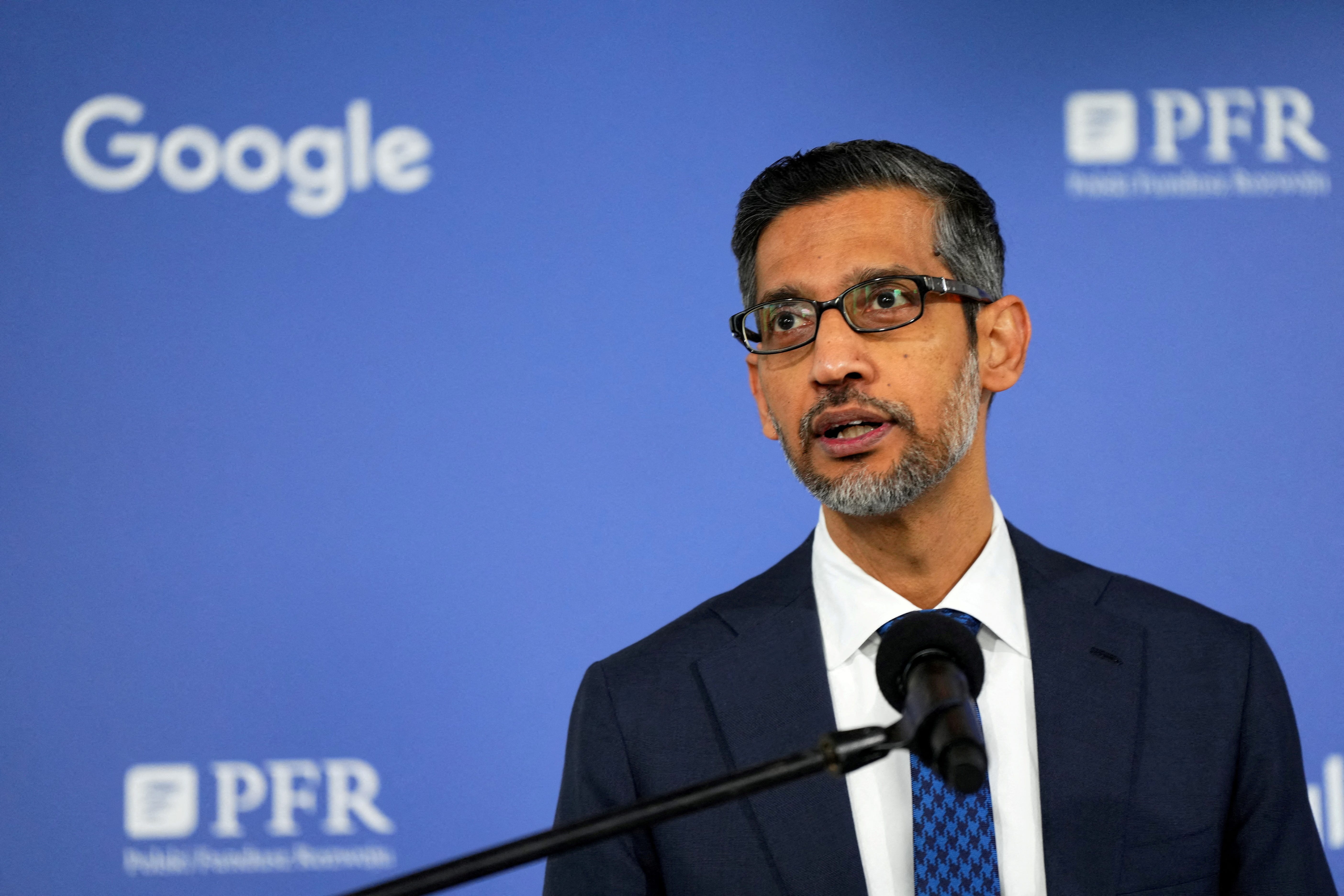 Google CEO Sundar Pichai