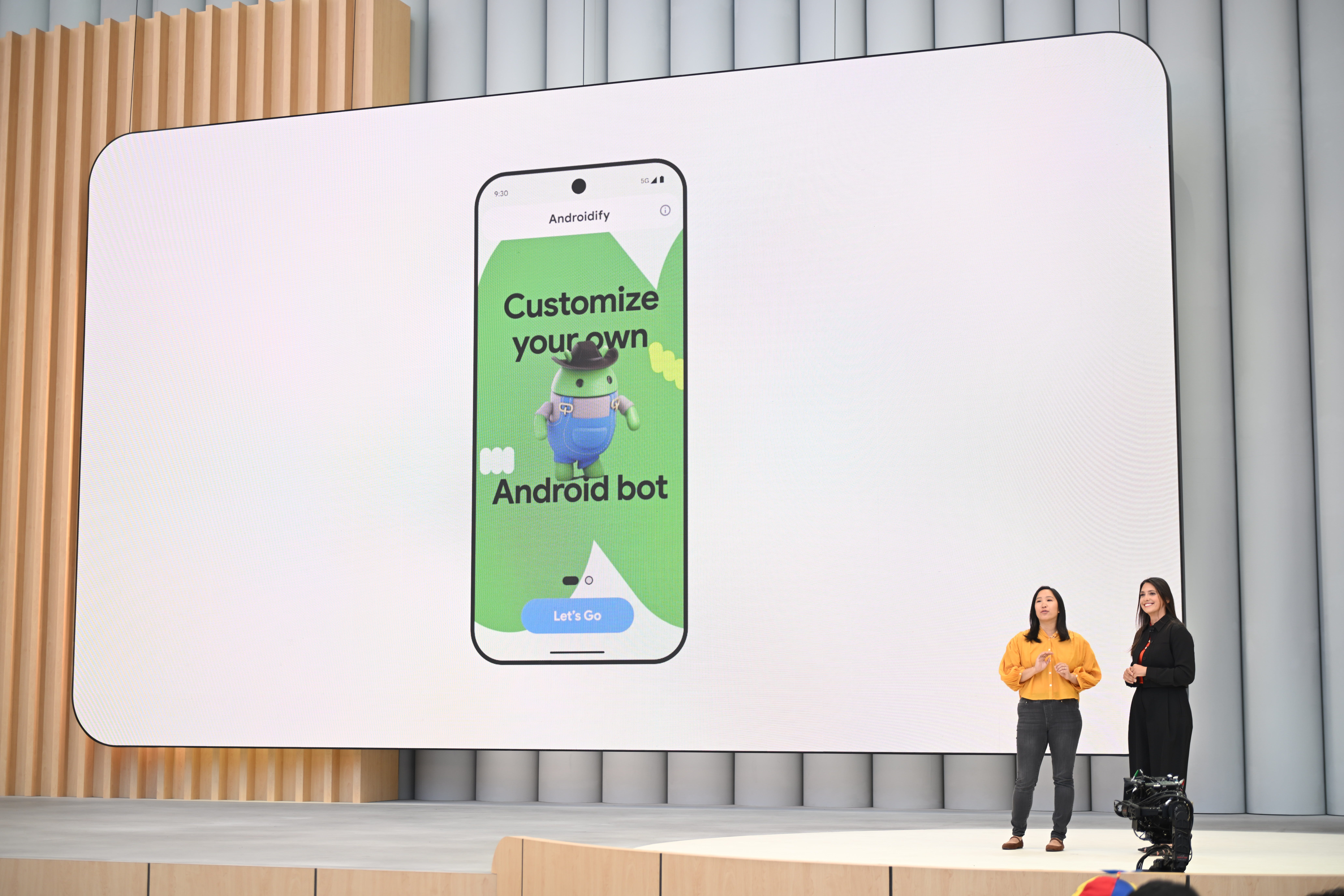 Android presentation at Google I/O 2025