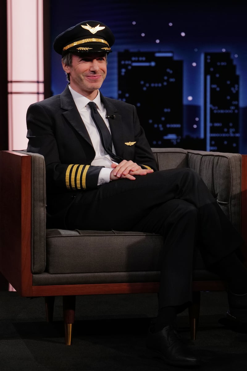 JIMMY KIMMEL LIVE! "Jimmy Kimmel Live!" airs every weeknight at 11:35 p.m. ET and features a diverse lineup of guests that include celebrities, athletes, musical acts, comedians and human interest subjects, along with comedy bits and a house band. The guests for Tuesday, May 27 included Bono ("Bono: Stories of Surrender") and Nathan Fielder ("The Rehearsal"). (Disney/Randy Holmes)
NATHAN FIELDER (Photo by Randy Holmes/Disney via Getty Images)