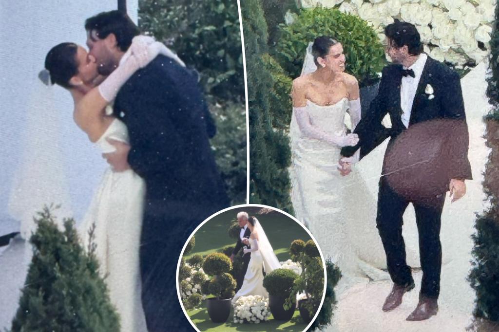 Hailee Steinfeld marries Josh Allen in romantic wedding ceremony