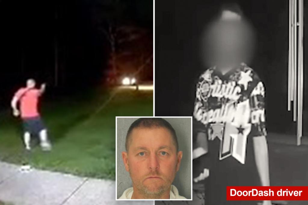 Harrowing video shows NY town official open fire on DoorDash driver who stopped to ask for directions