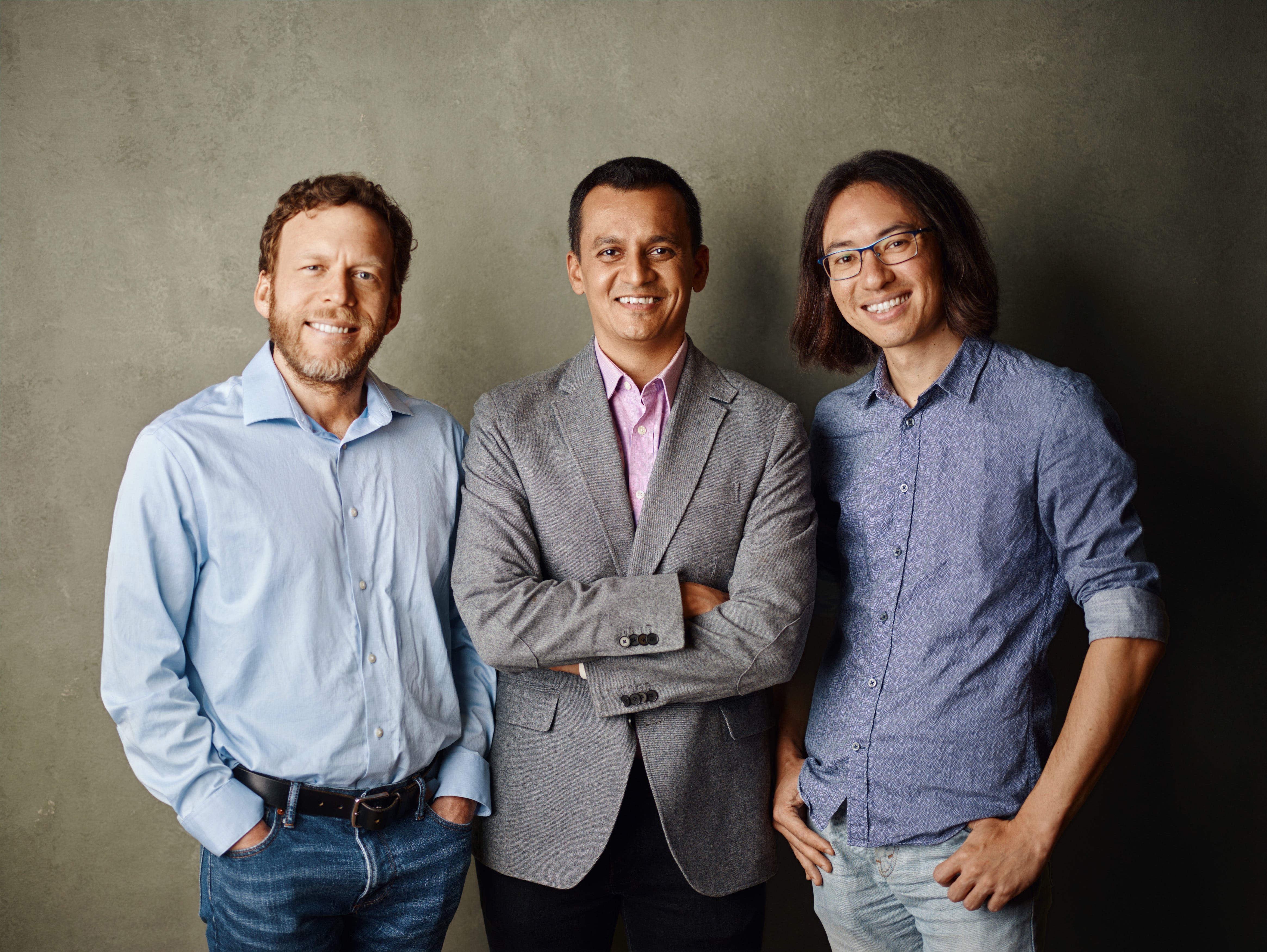 Paramark co-founders Pete Belknap (CTO) and Pranav Piyush (CEO), and founding engineer Hourann Bosci