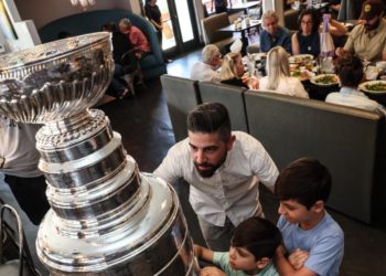 Hockey helped Nareg Dekermenjian bond with his students, earning him a Stanley Cup visit
