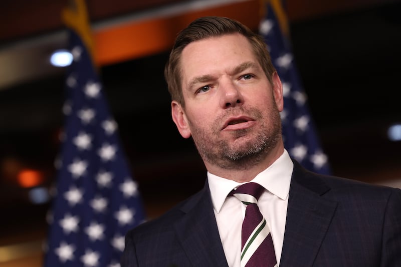 Democrat Rep. Eric Swalwell.