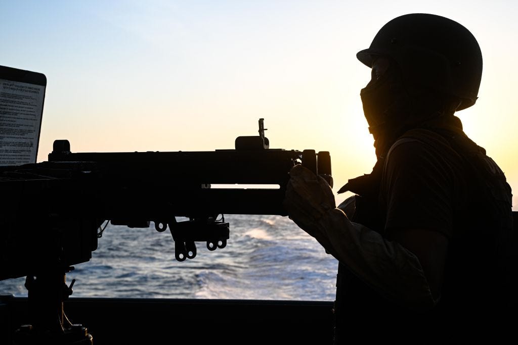 US Navy patrol Red Sea