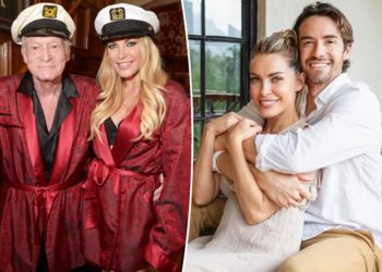 Hugh Hefner’s widow, Crystal Hefner, engaged nearly 8 years after Playboy founder’s death
