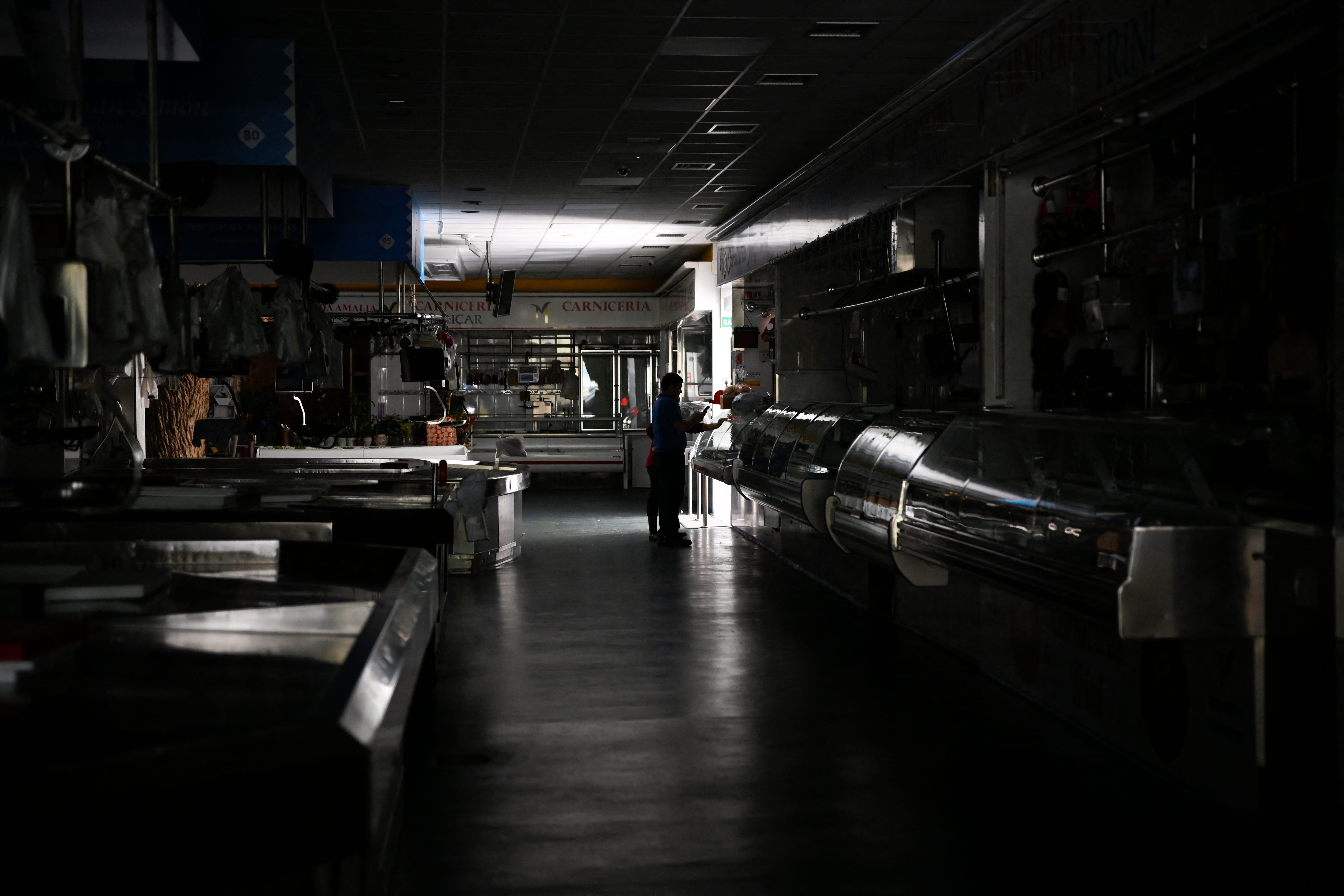 Power cut in Spain