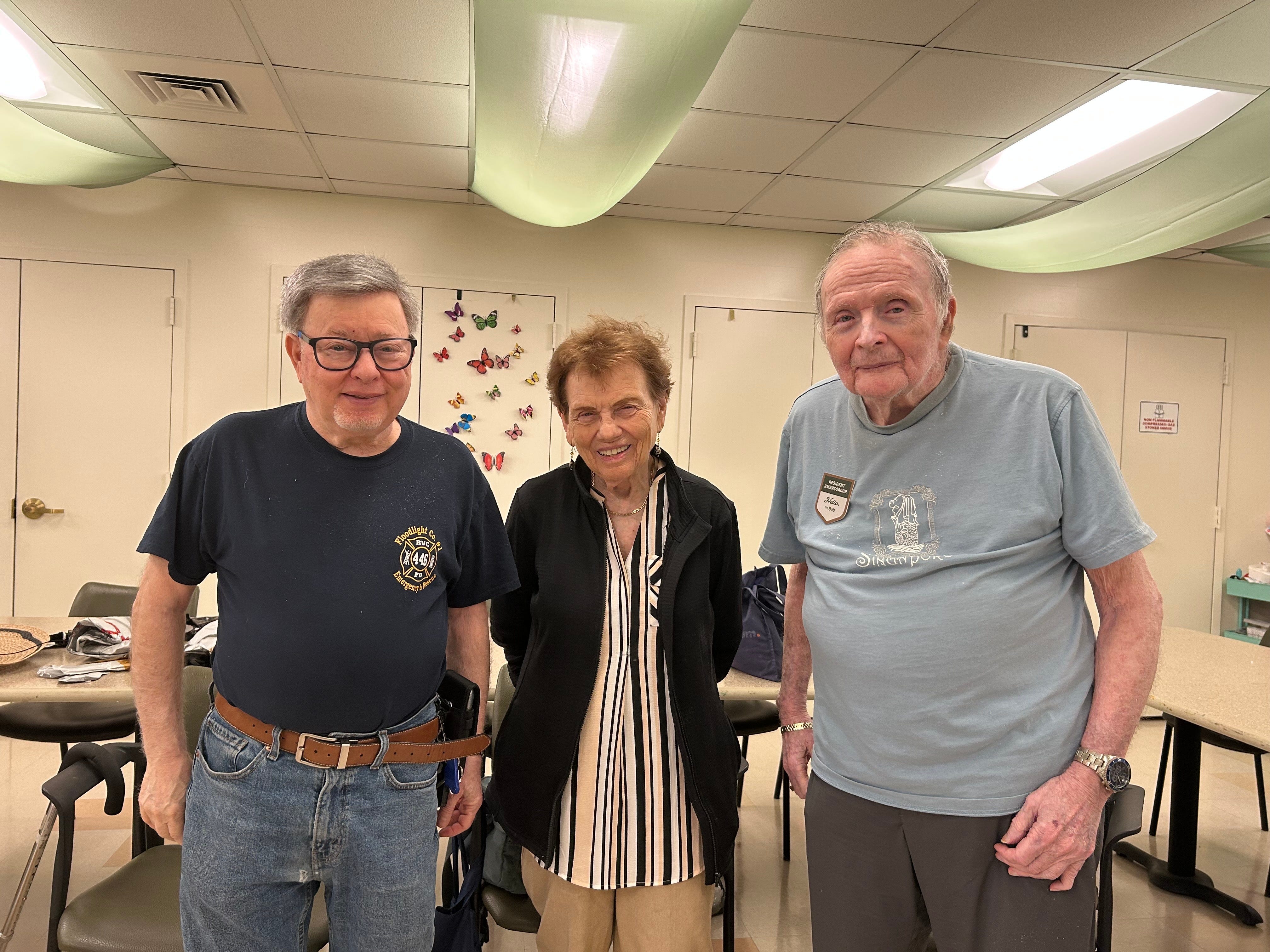 Benjamin Meyer, Judy Perlman, and Bob Katz
