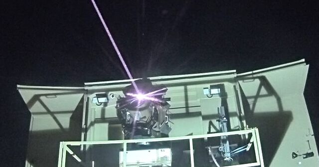IDF Reveals It Used Laser Weapons to Destroy Projectiles in War