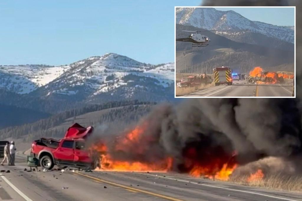 Idaho police release names of 6 tourists killed in Yellowstone crash
