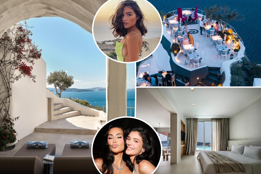 Inside Andronis Luxury Suites: the ultra-luxe Greek hotel revered by the Kardashians, Jenners and Olivia Culpo