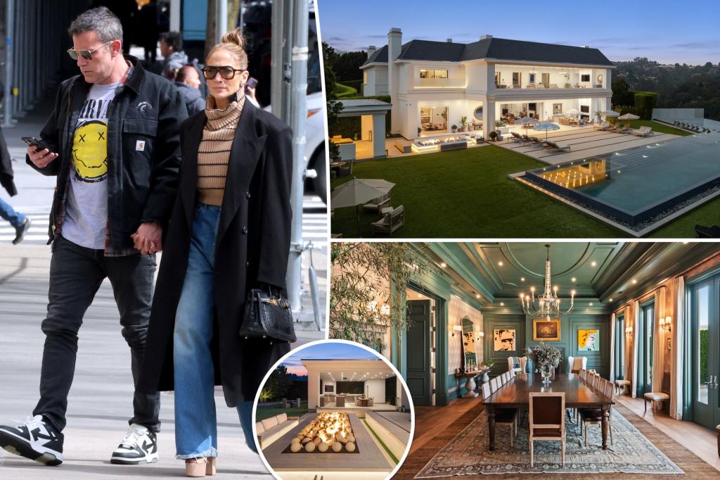 Inside Jennifer Lopez and Ben Affleck’s extravagant pre-divorce mansion that cost them $61M