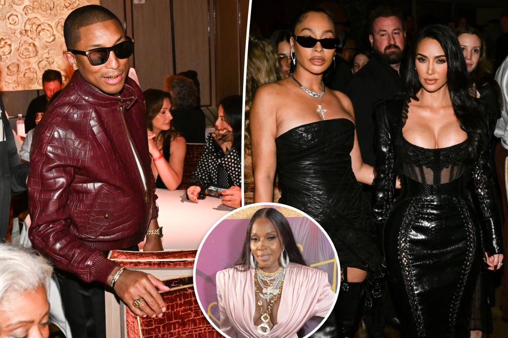 Inside the Met Gala afterparties with stars including Kim Kardashian, Mary J. Blige and Pharrell Williams