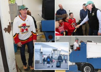 Interior Sec. Doug Burgum visits NYC sports complex that risked closure until youth sports parents got involved
