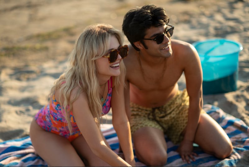 Emily Alyn Lind and Shubham Maheshwari