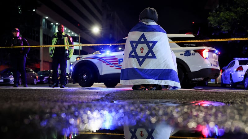 Two Israeli embassy staff were shot dead near the Capital Jewish Museum in Washington, D.C., on Wednesday.