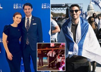 Israeli Embassy staffers Yaron Lischinsky and Sarah Milgrim ID’d as couple fatally shot by gunman who yelled ‘Free free Palestine’ near DC’s Capital Jewish Museum