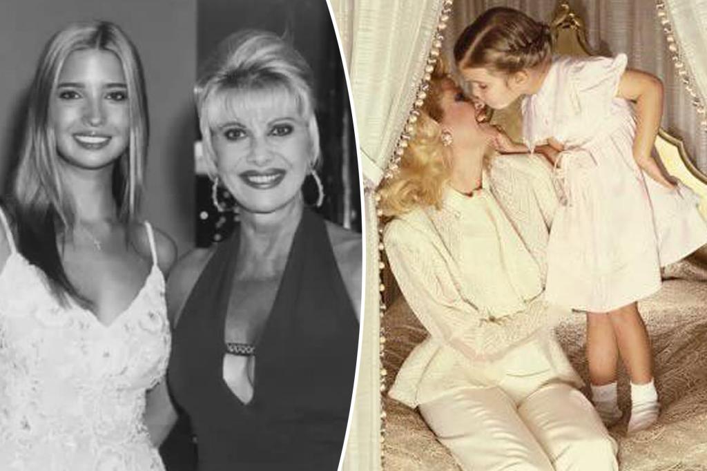 Ivanka Trump honors late mom Ivana with rare childhood photos in emotional Mother’s Day tribute