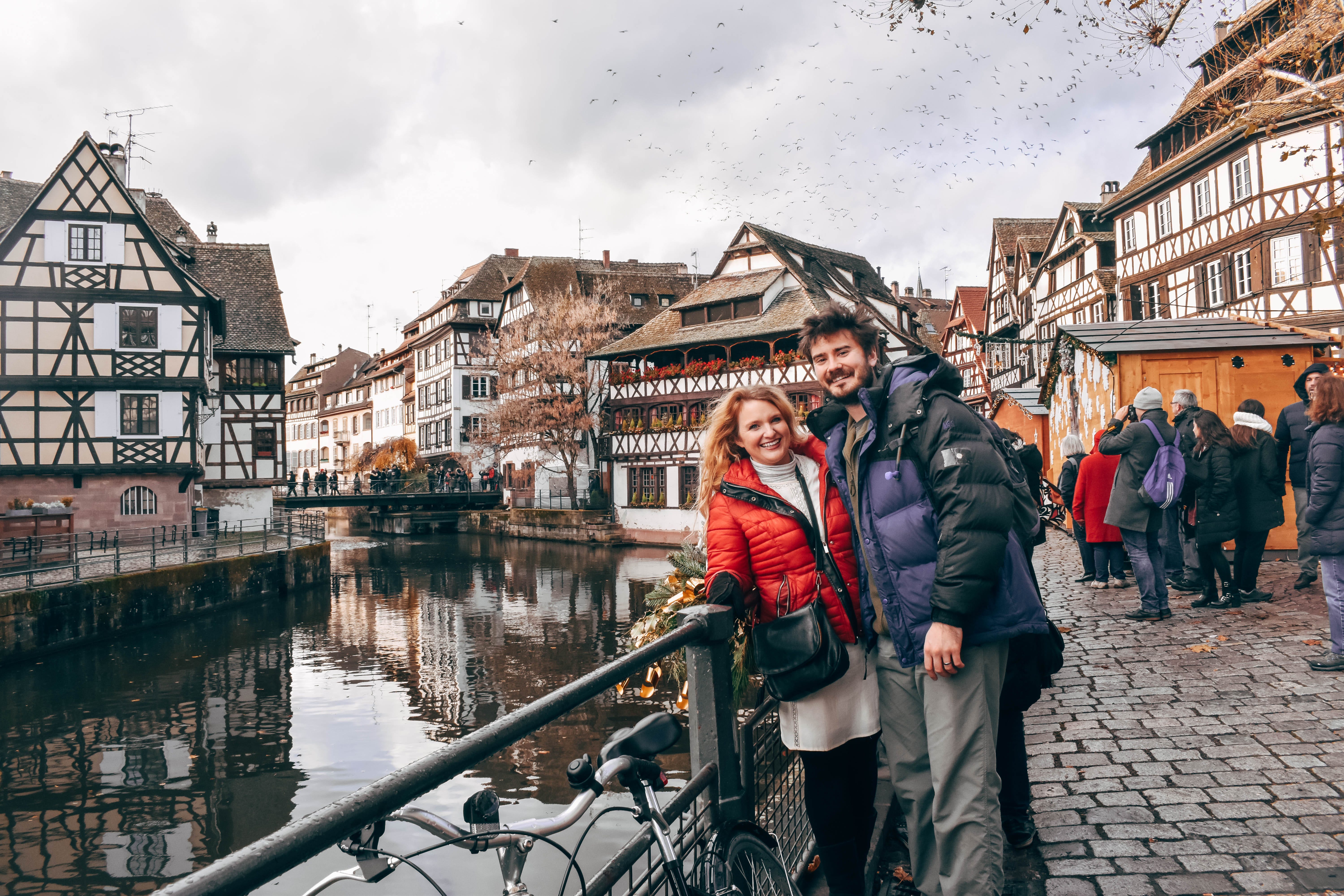 Helene Sua and her husband in Germany.