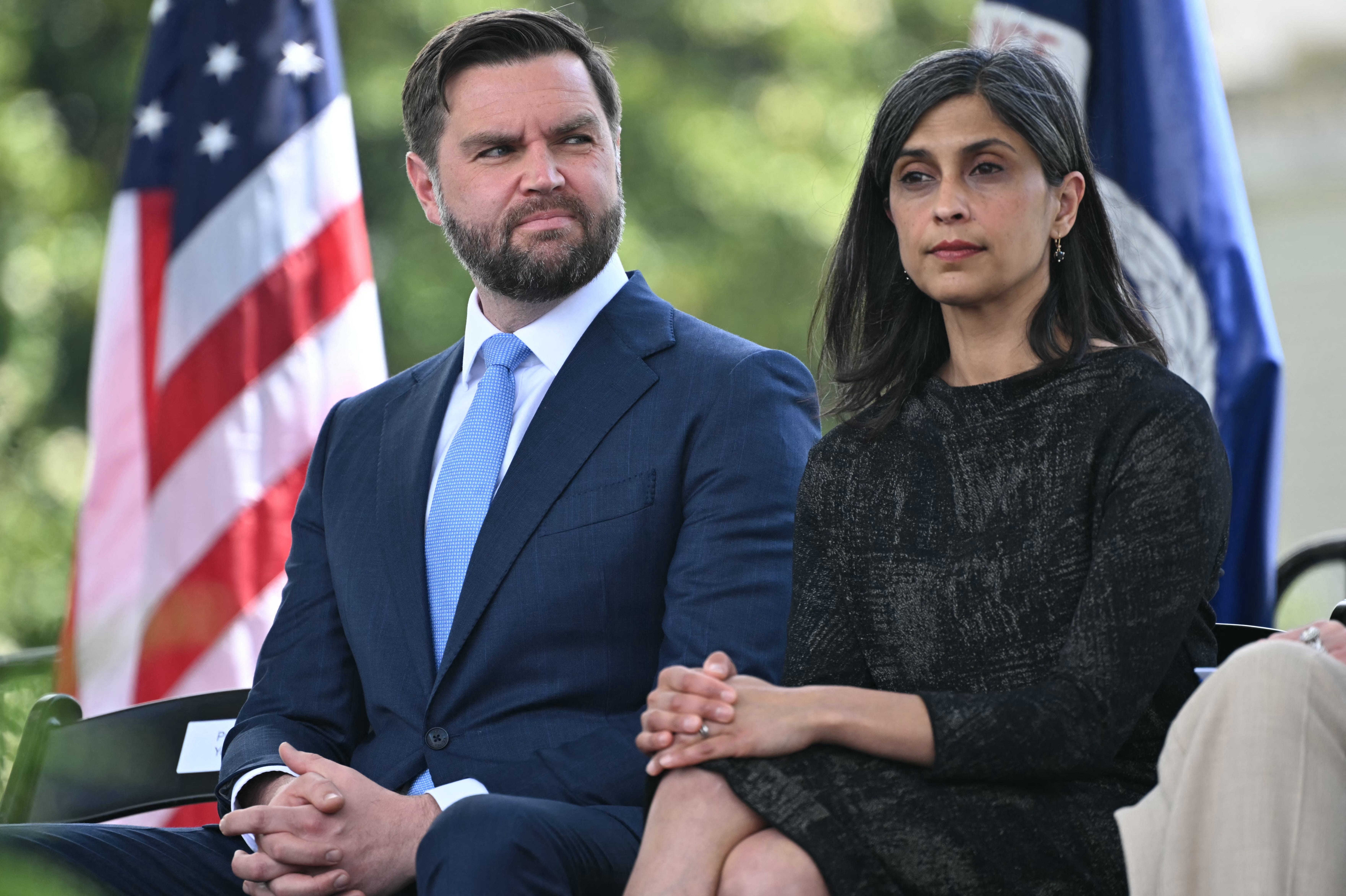 Vice President JD Vance and his wife, Usha Vance