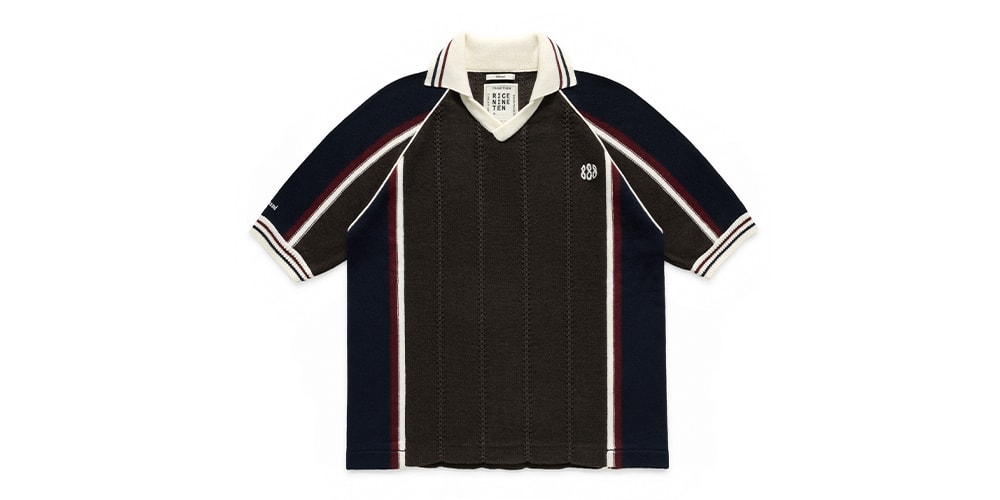 JJJJound and RICE NINE TEN Drop Collaborative Knitted Soccer Jersey