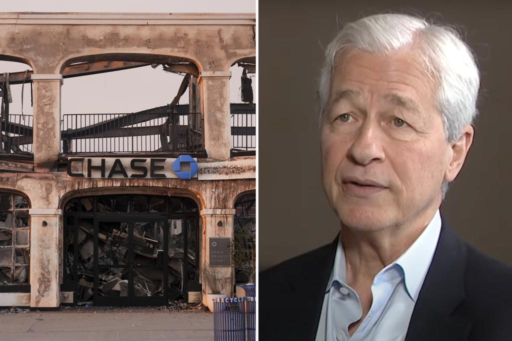 JP Morgan CEO Jamie Dimon slams Democrats for LA wildfire reconstruction delays: ‘I’d change the name from red tape to blue tape’