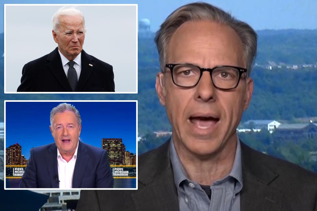 Jake Tapper admits Democratic cover-up of Biden’s cognitive decline may be ‘worse than Watergate’