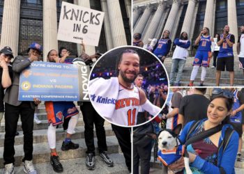Jalen Brunson look-alike contest draws diehard Knicks fans to compete for Game 5 tickets – and Josh Hart helped pick winner