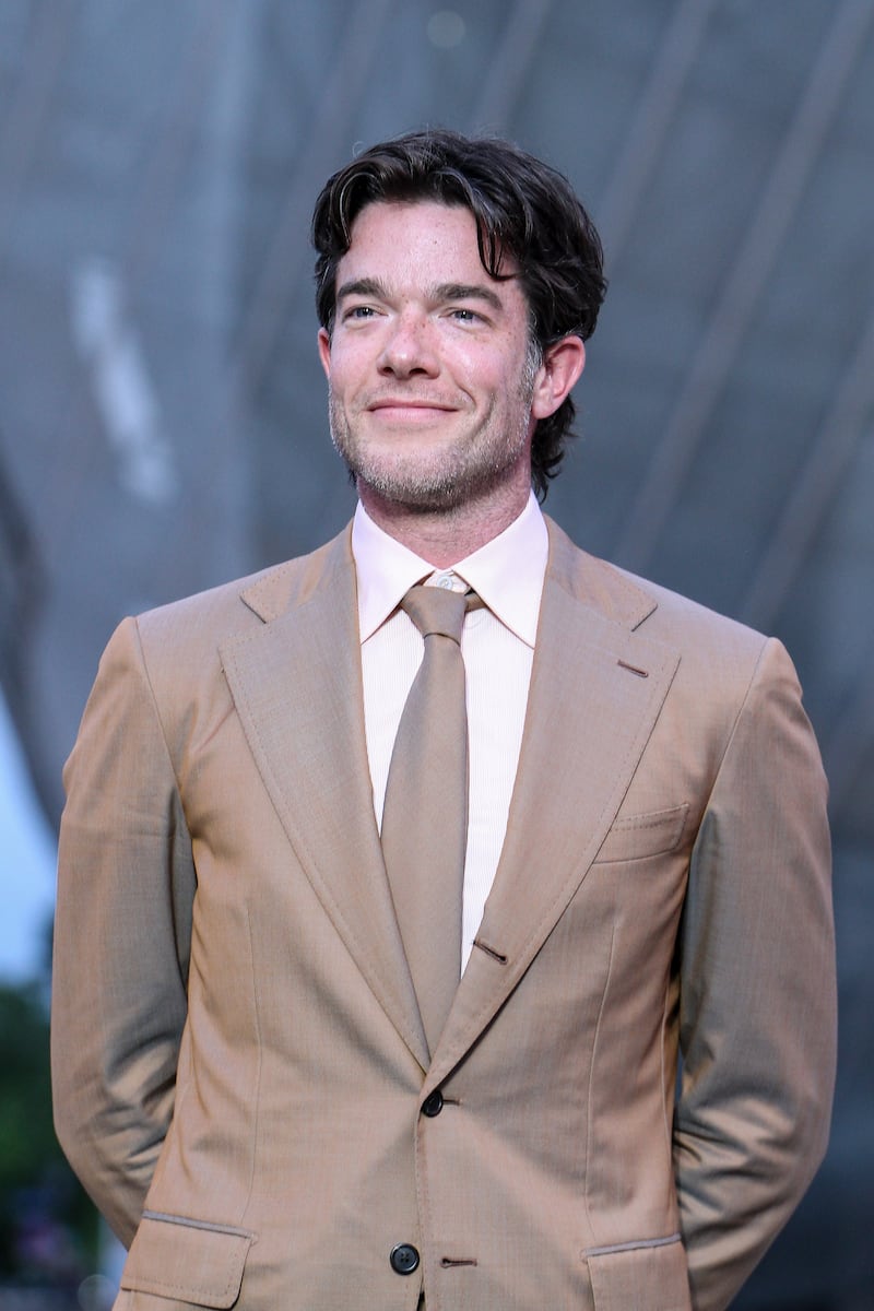 PARIS, FRANCE - JULY 25: John Mulaney attends The Prelude To The Olympics on July 25, 2024 in Paris, France. (Photo by Lyvans Boolaky/FilmMagic)