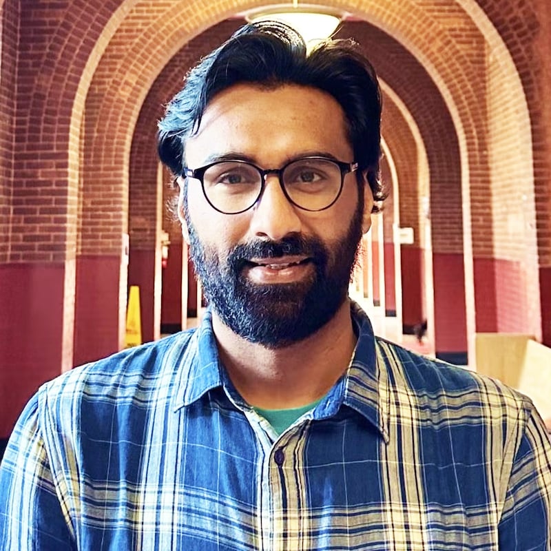Georgetown University postdoctoral fellow Badar Khan Suri.