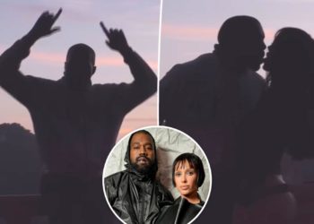 Kanye West and wife Bianca Censori touch tongues in intimate dance video